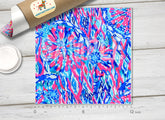 Lilly Inspired Shake it up Pattern Adhesive Vinyl L068